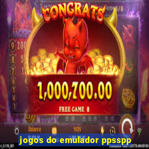 jogos do emulador ppsspp